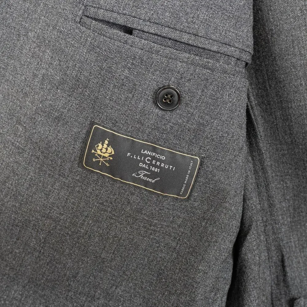Suitsupply 42R Havana slim Traveller Unstructured Blazer jacket Cerruti wool